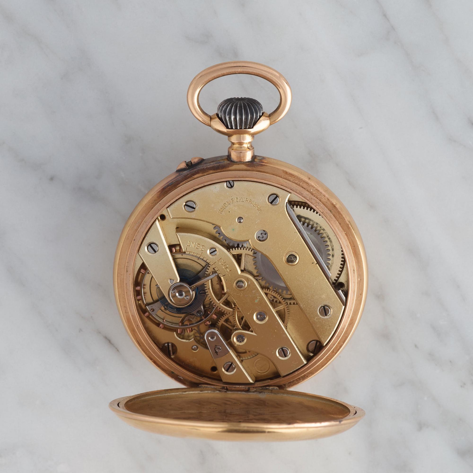 HALDA WATCH FACTORY, pocket watch, 49,5 mm,