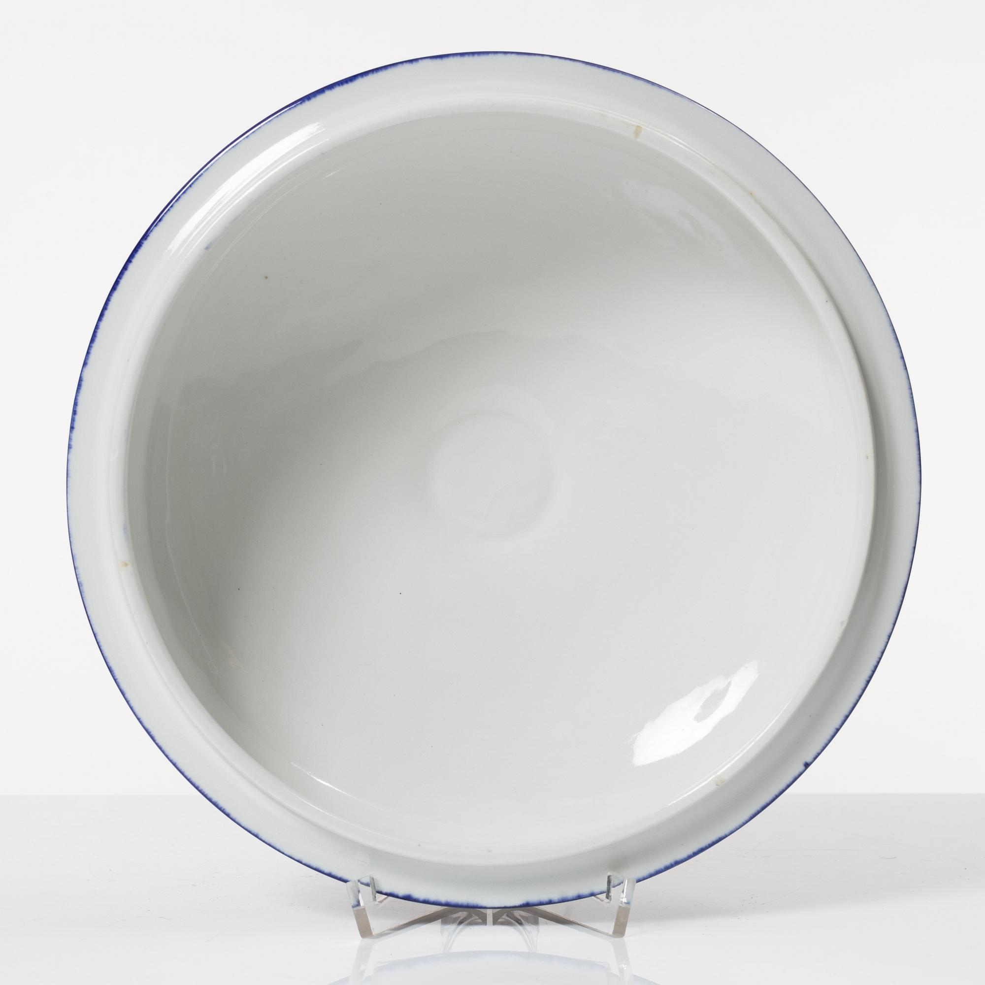 Ulla Procopé, terrin med lock, "Valencia", Arabia, Finland.