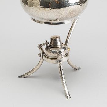 TEKANNA med RESCHAUD, nysilver, Danmark, 1900-talets första hälft,