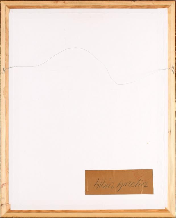 ALBIN AMELIN, krita, ej signerad.