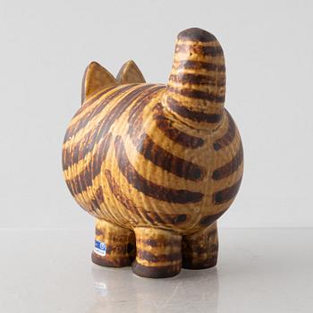Lisa Larson, a 'Stora katten' stoneware figurine from the series 'Jura', Gustavsberg.