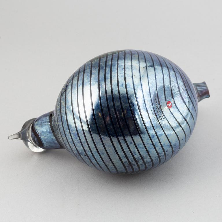 A glass bird by Oiva Toikka, Nuutajärvi.