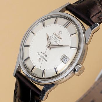 Omega, Constellation, Calendar, "Meister", "Pie-Pan", "Double signed", ca 1966.