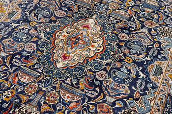 A Kashmar carpet, c. 335 x 242 cm.