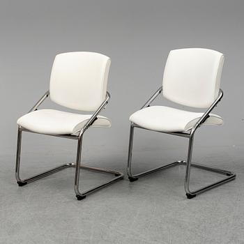 Six chairs by Now by Hulsta.