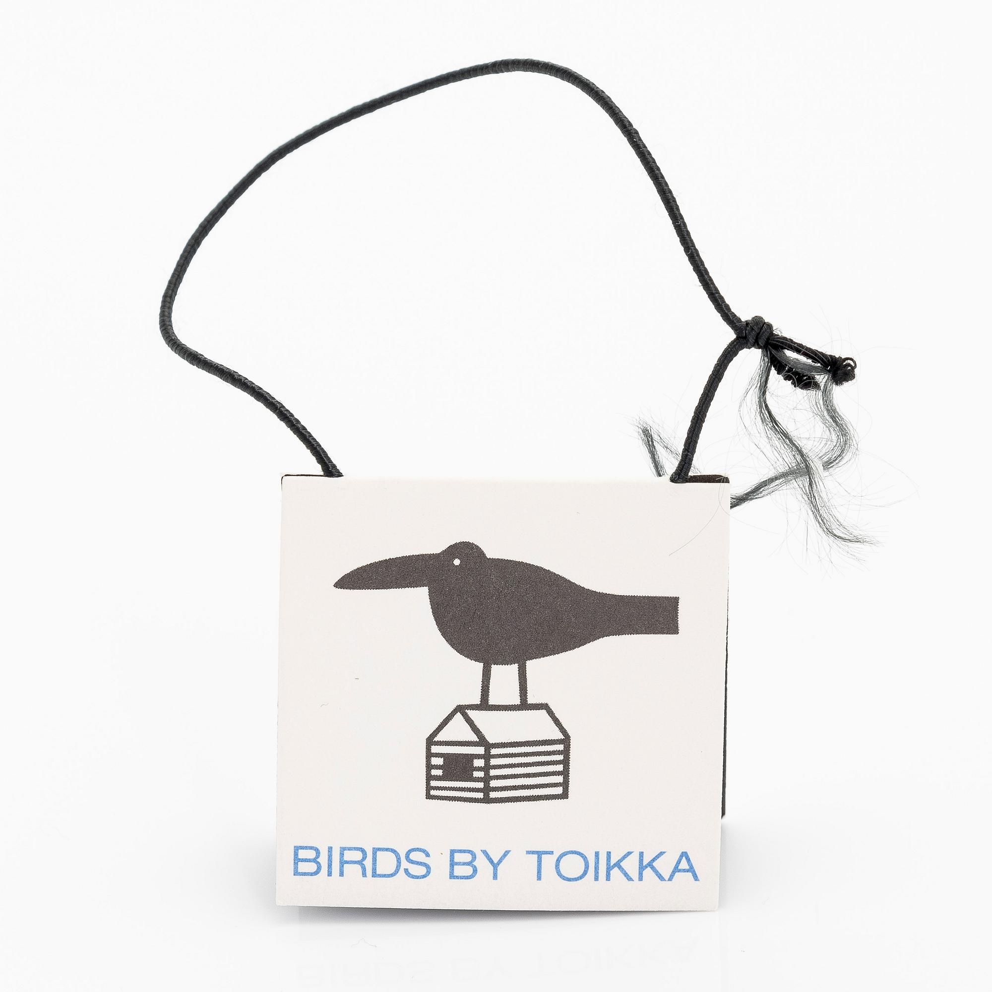 Oiva Toikka, glasfågel/ årsfågel 2003, signerad O. Toikka 2003. I original trälåda.