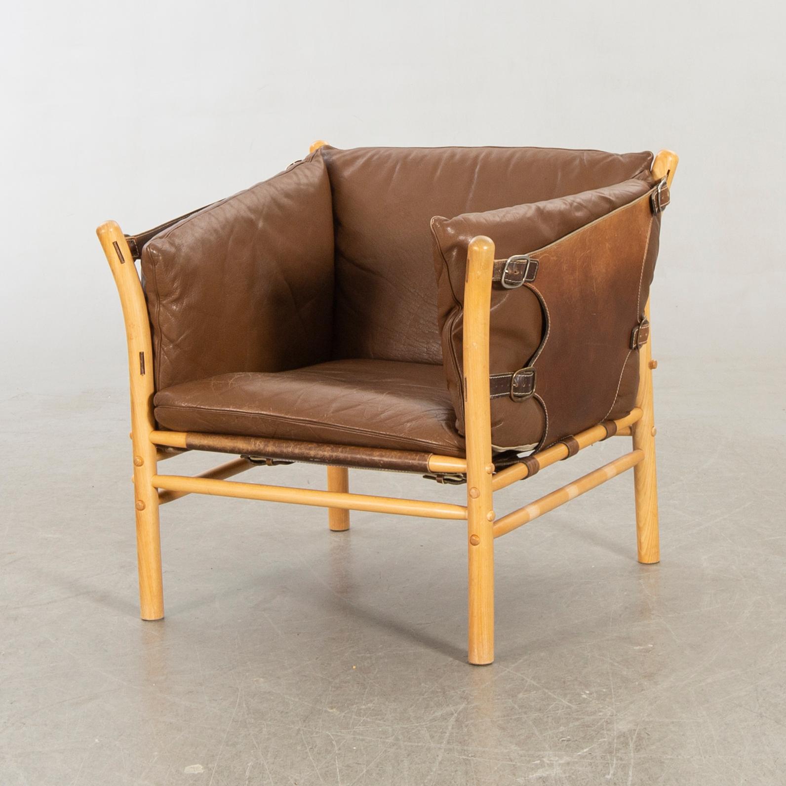 An 'Illona' easy chair by Arne Norell. Second half of 20th century.