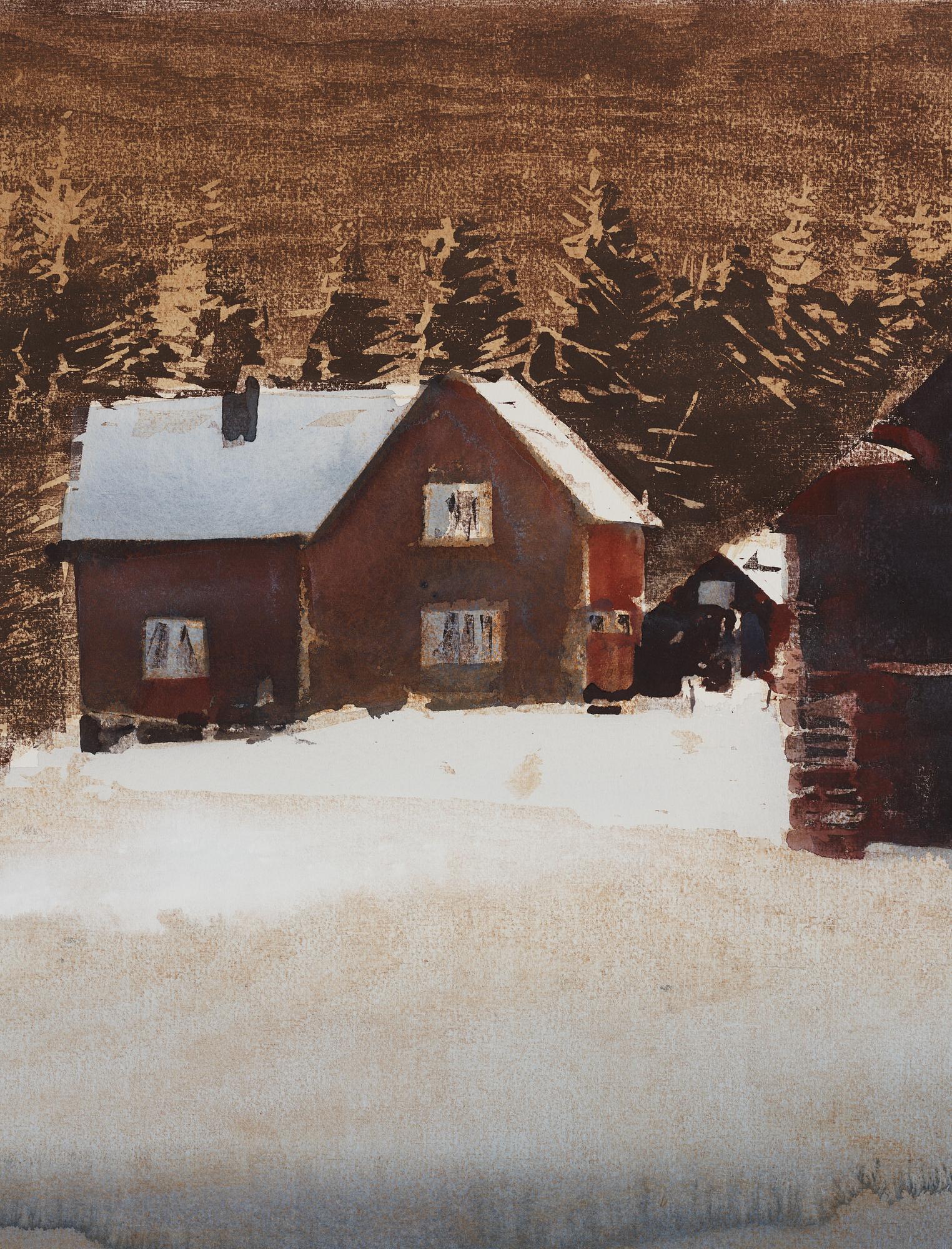 Lars Lerin, "Rämmen".