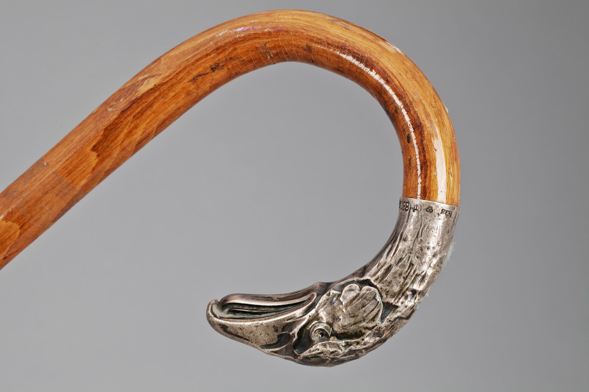 KÄPP, silver, Tyskland. 1900-talets början. Svenska importstämplar.