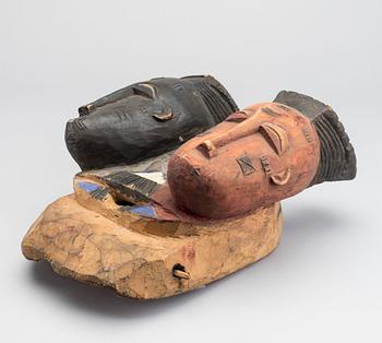 Mask, Baule, Ivory Coast.