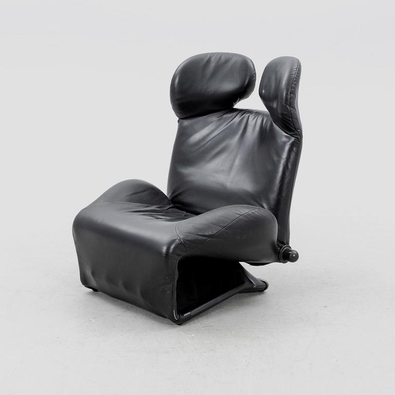 Toshiyuki Kita, vilfåtölj, 'Wink', Cassina, 1980-tal.