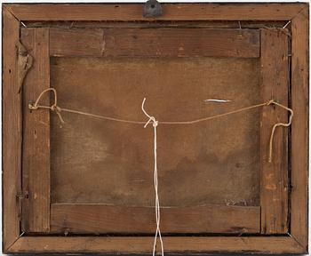 Okänd konstnär, Marina motiv av djonker.