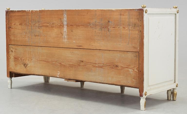 SOFFA, sengustaviansk, omkring 1800.