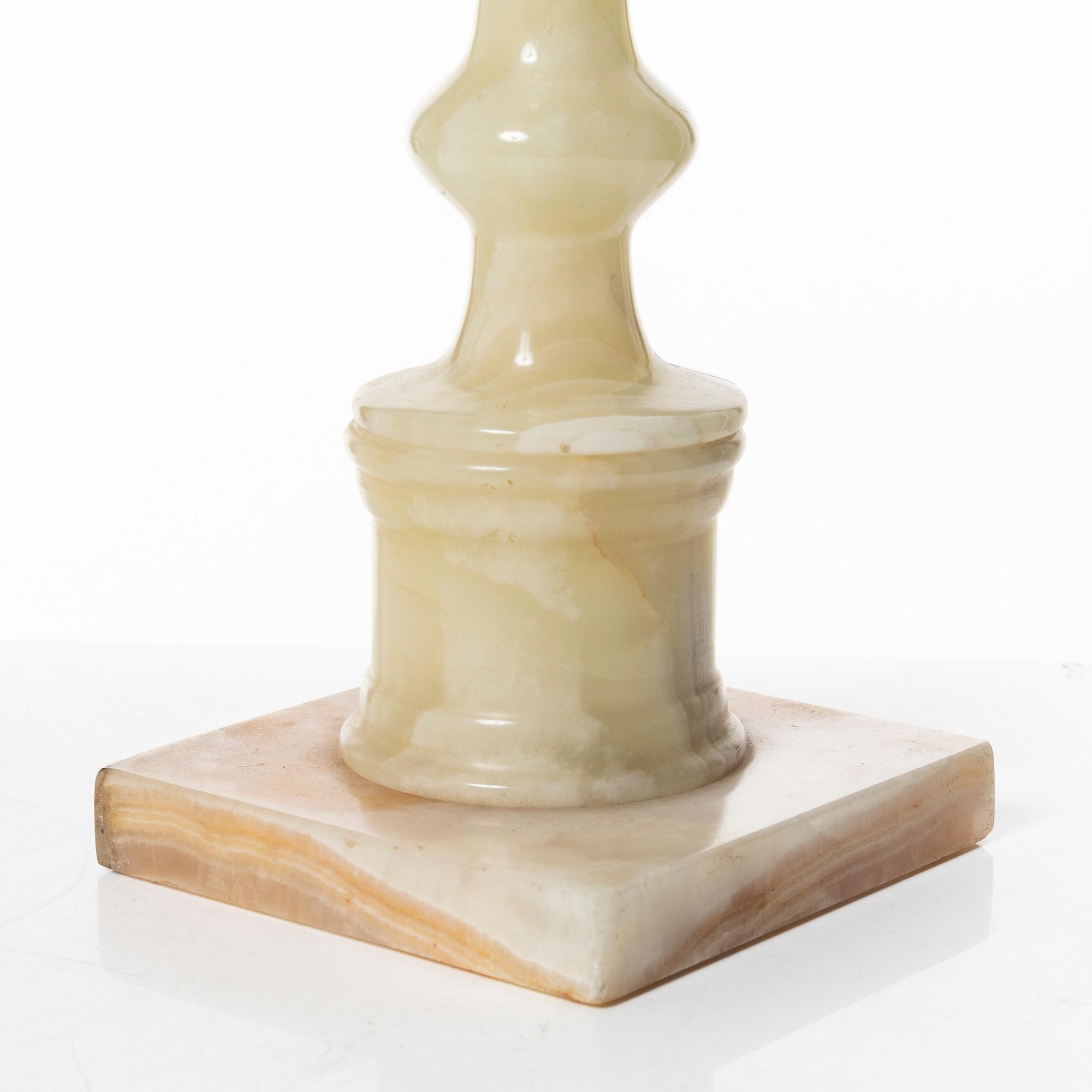 A pair of table lamps, probably Italy, second half of the 20th century.