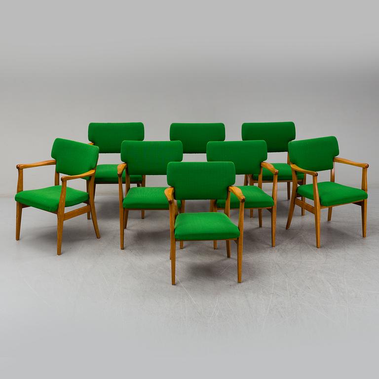 a set of 8 chairs from the mid 20-th century.