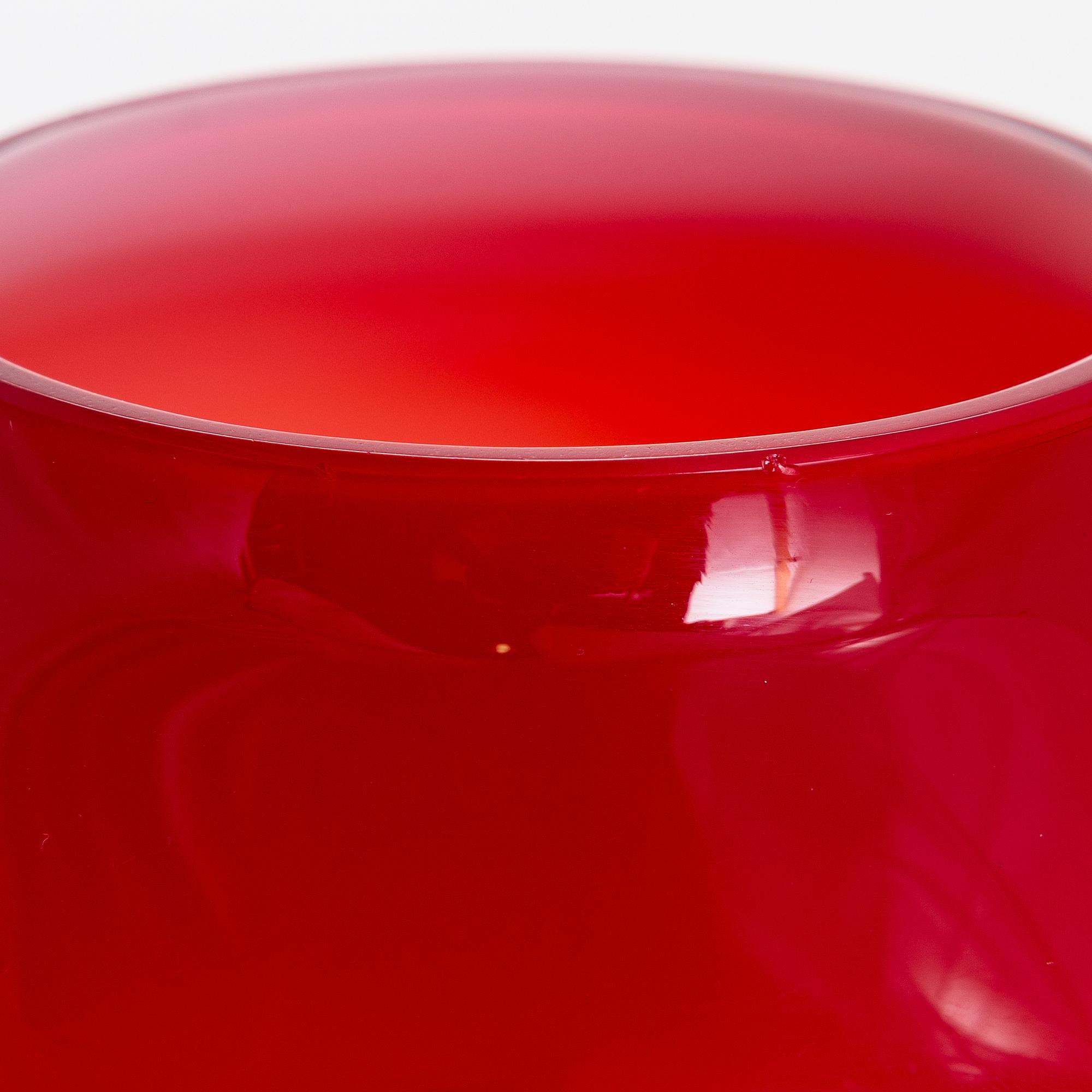 Massimo Vignelli /Paolo Venini, A  mid 20th century 'Zaffiro Fungo' table lamp for Venini, Italy.