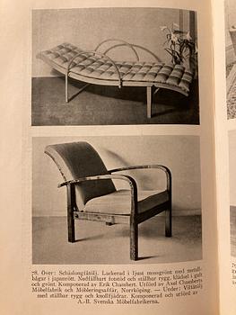 Axel Larsson, likely, a pair of armchairs, Svenska Möbelfabrikerna, Bodafors ca. 1930.