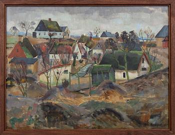 Albert Krüger, oil on canvas, signed,