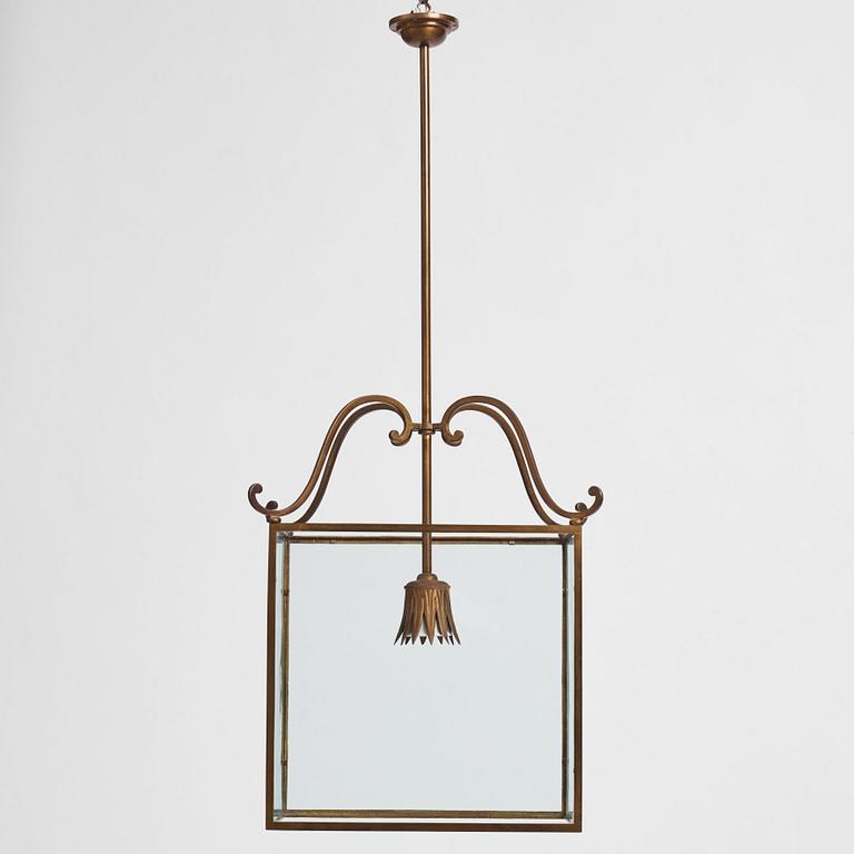 Erik Tidstrand, a Swedish Grace ceiling lamp model "25162", Nordiska Kompaniet 1920s.