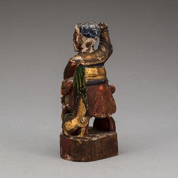 FIGURIN, trä, Kina, 1900-tal.