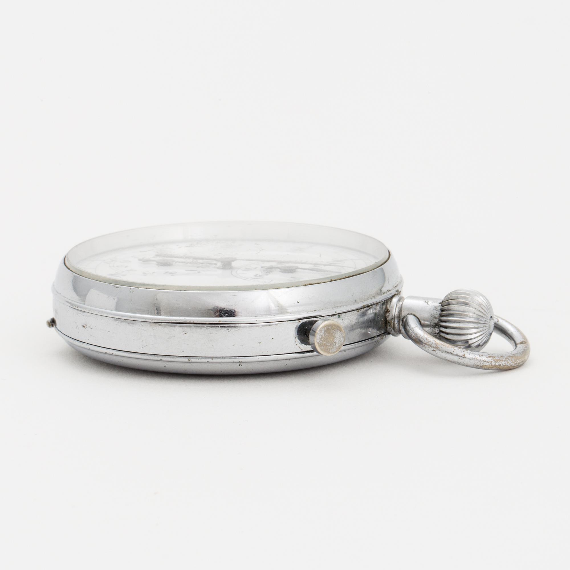 HEUER, stopwatch, 51 mm.