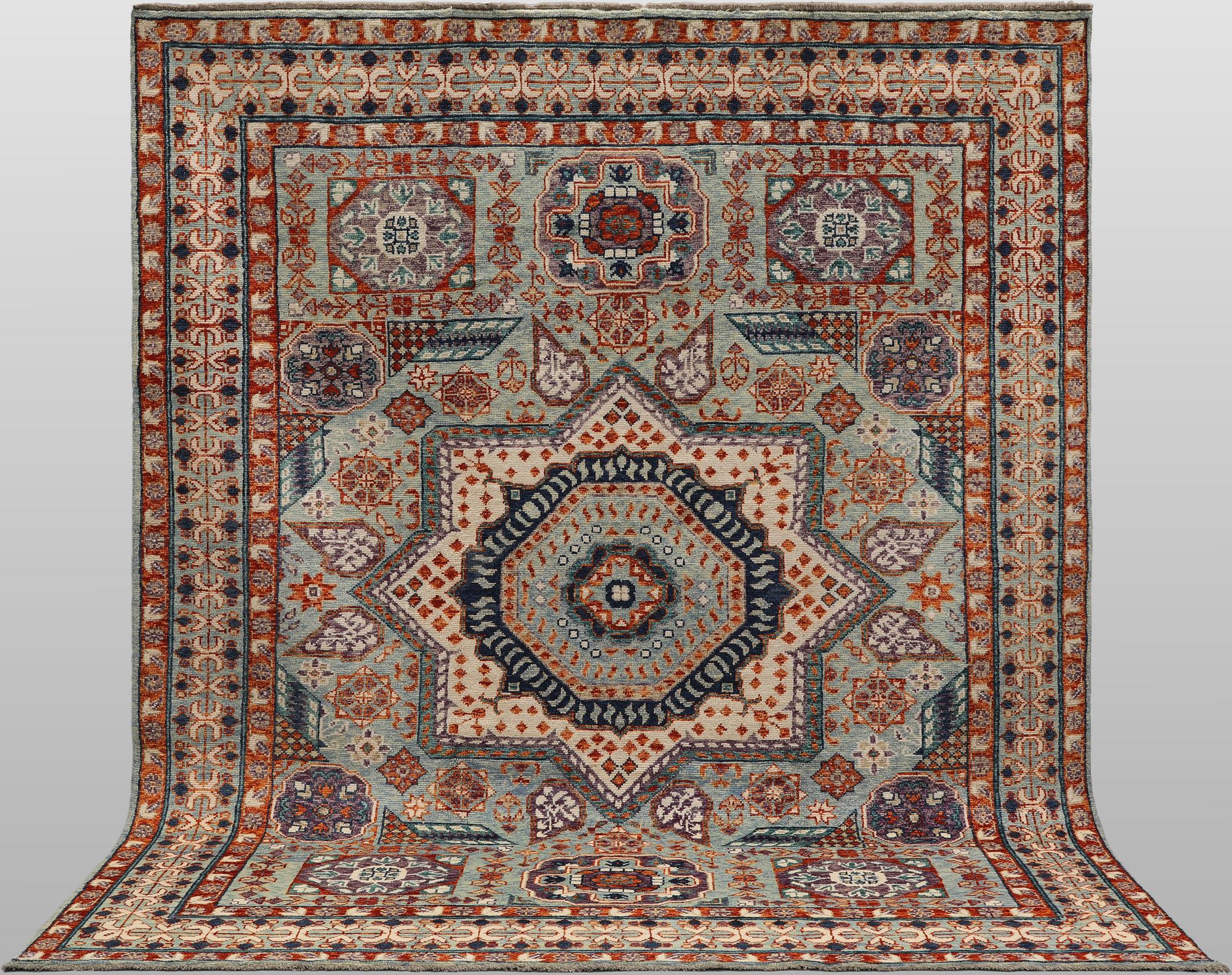 An Oriental carpet, c. 296 x 249 cm.