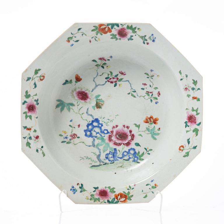 Handfat, porslin. Qingdynastin, Qianlong (1736-95).