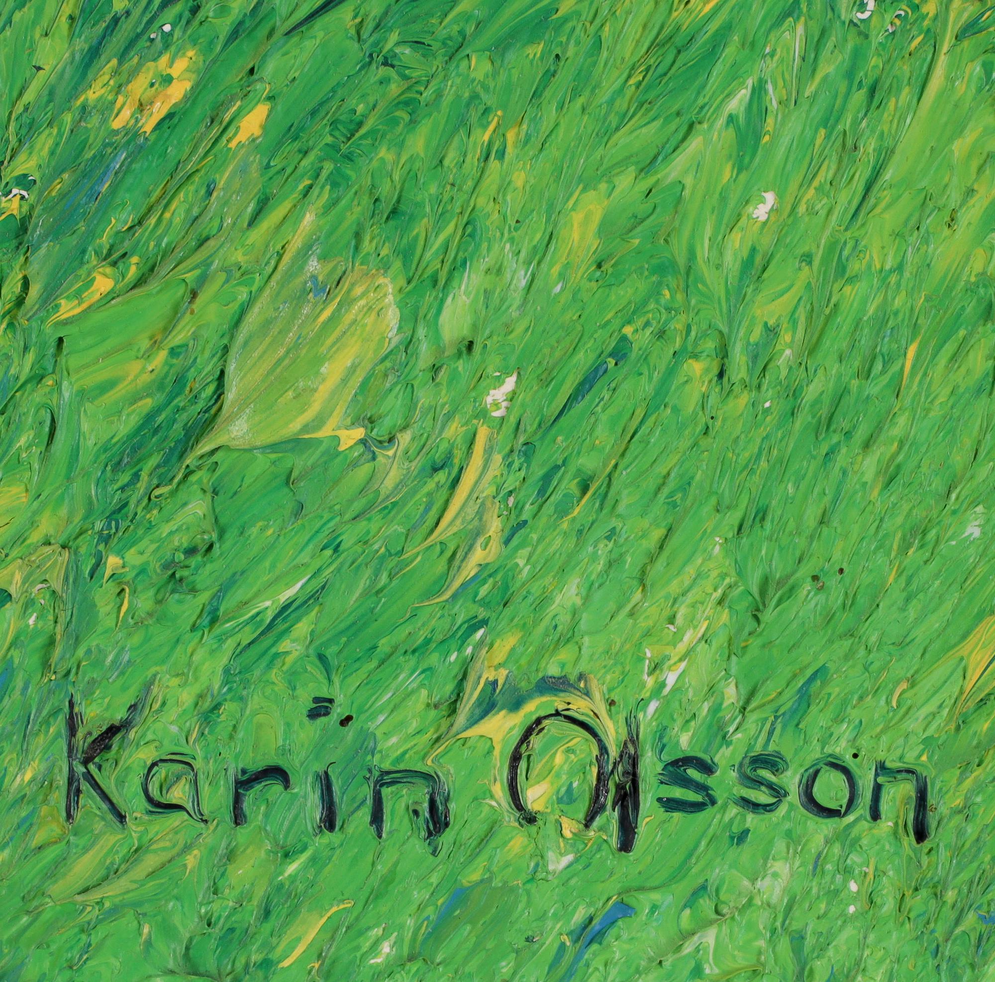 KARIN OLSSON, olja på duk, signerad.