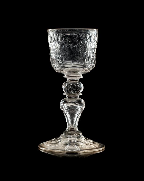 A German Baroque goblet, late 17th Century.