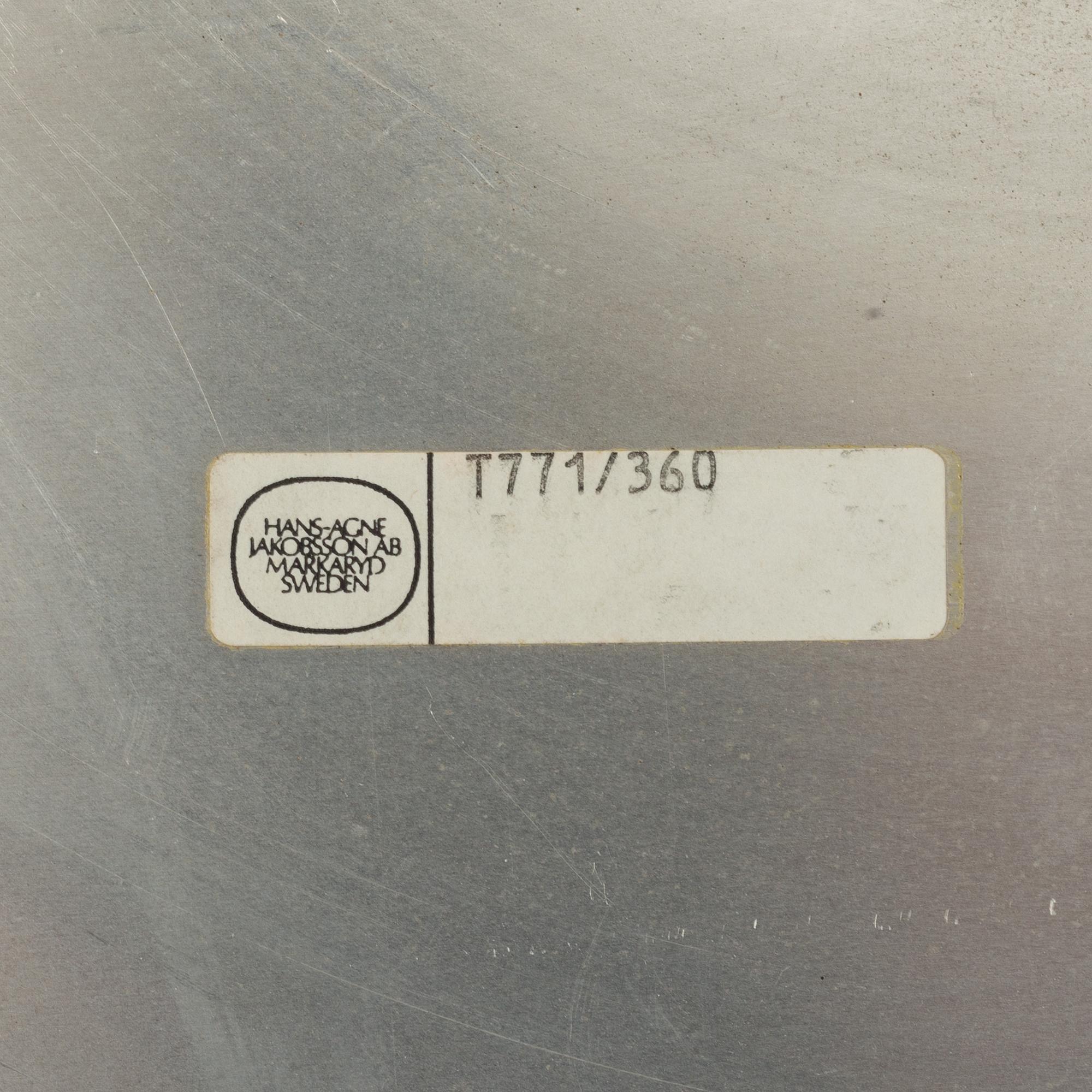 A pair of ceiling lamps by Hans-Agne Jakobsson, Ateljé Lyktan, end of the 20th Century.