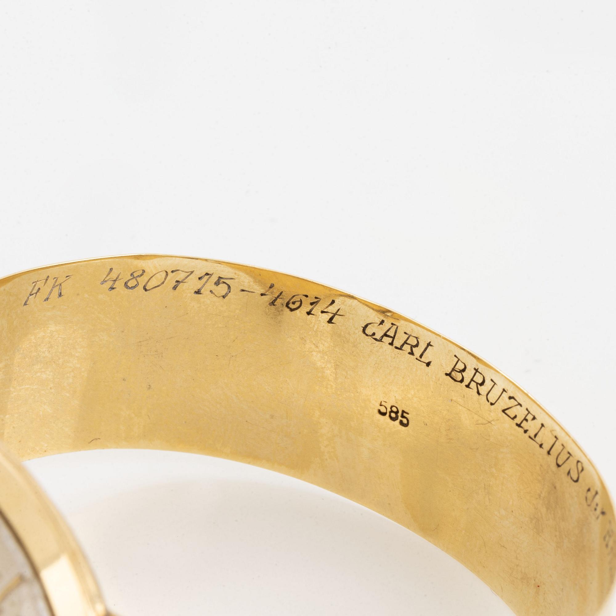 Habmann, wristwatch, 34 mm.
