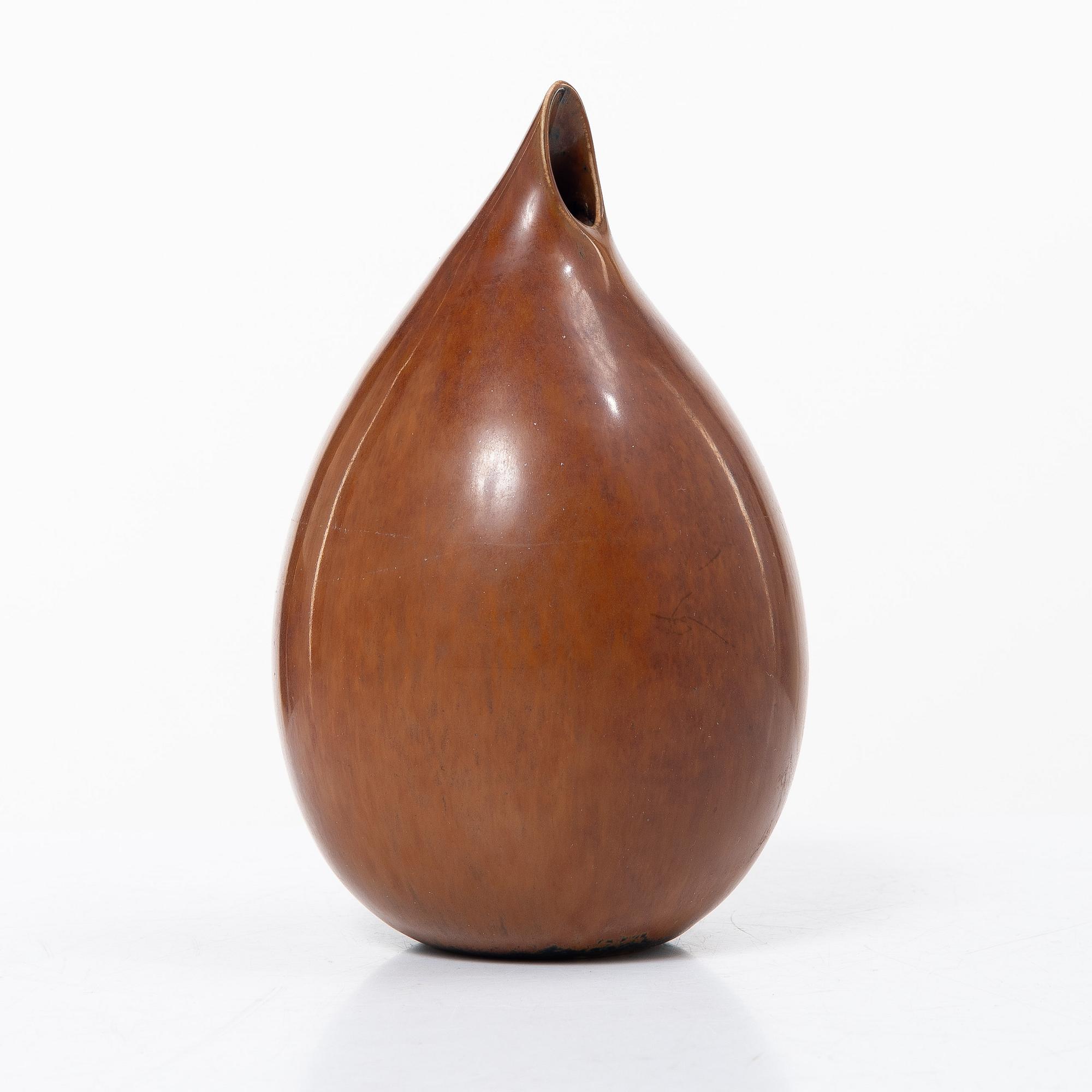 Stig Lindberg, a 'Gnurgla' stoneware vase, Gustavsberg Studio.