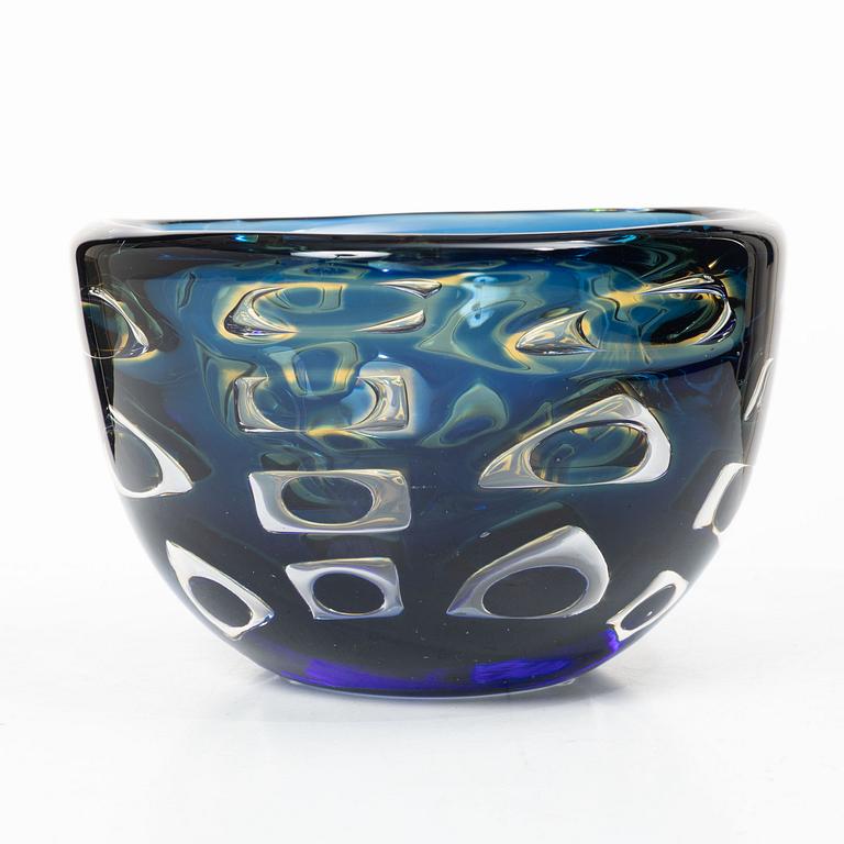 Ingeborg Lundin, a bowl, Ariel, Orrefors.
