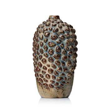 138. Axel Salto, a Sung glazed 'budding style' stoneware vase, Royal Copenhagen, Denmark 1947.