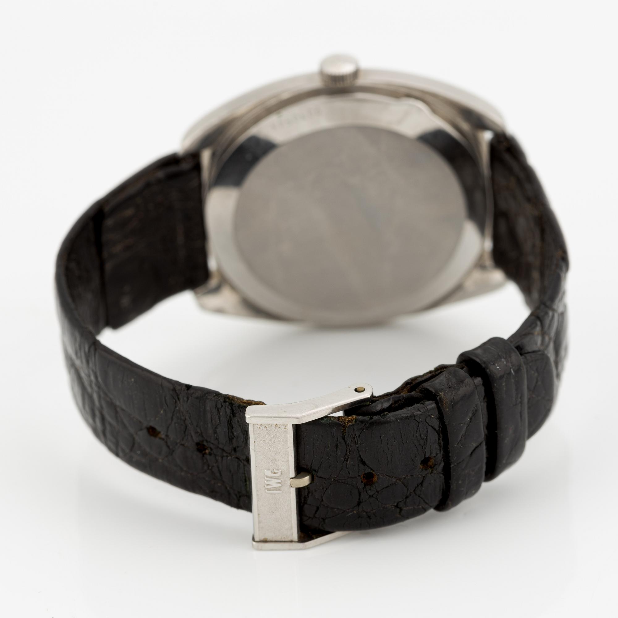 IWC, International Watch Co, Schaffhausen, Electronic, wristwatch, 37 mm.