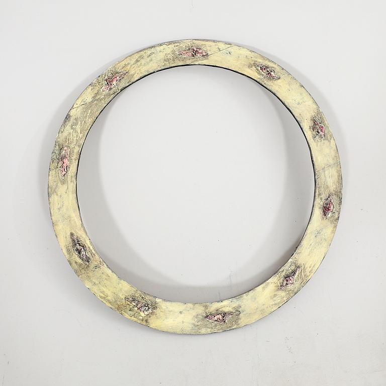 Jan Håfström, mixed media and assemblage signed and dated 1991.