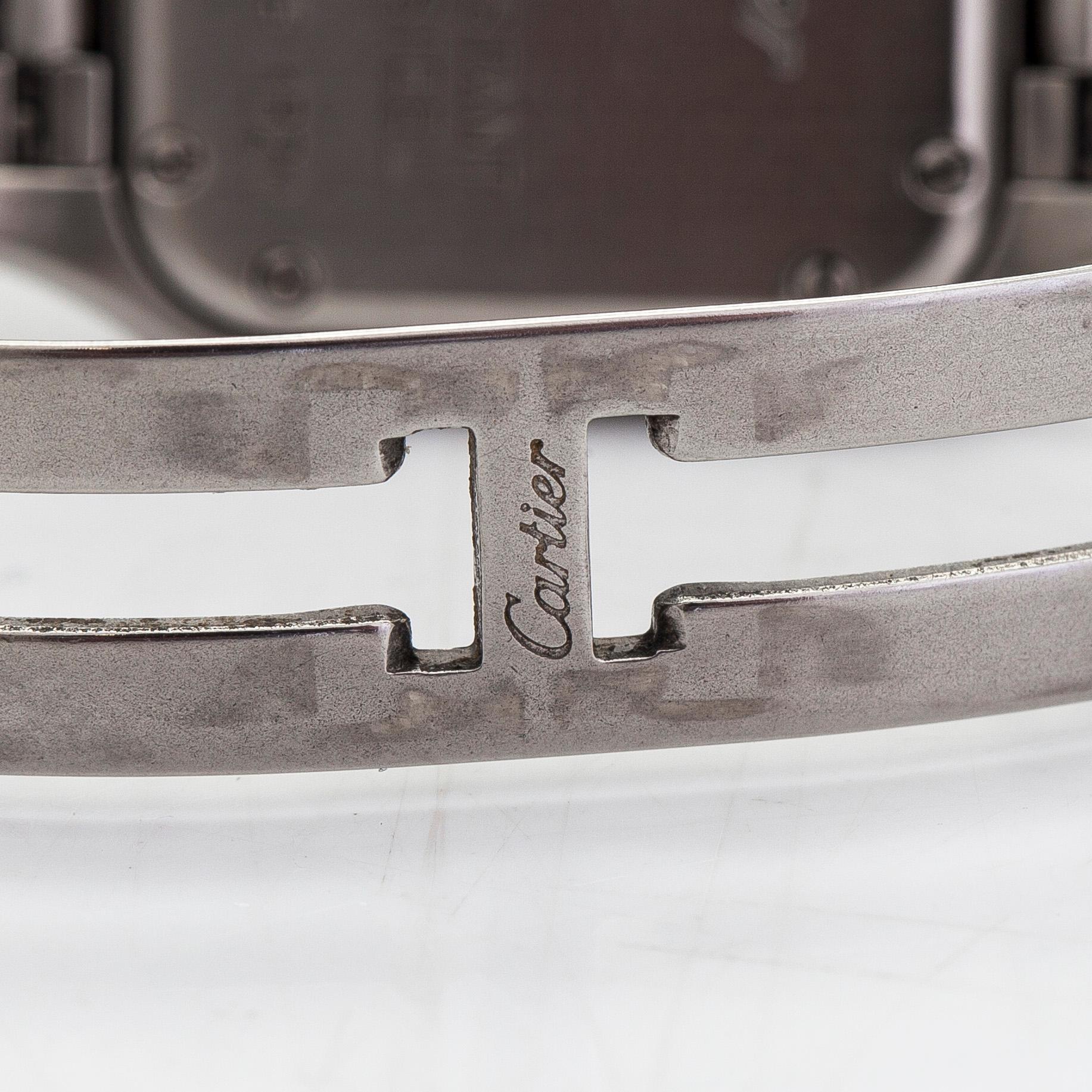 Cartier, Panthère, armbandsur, 22 x 22 (30) mm.