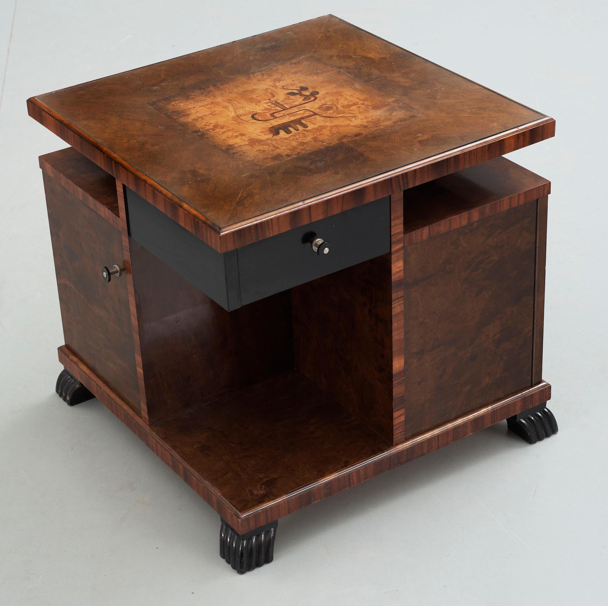 RÖKBORD, art deco, 1930/40-tal.