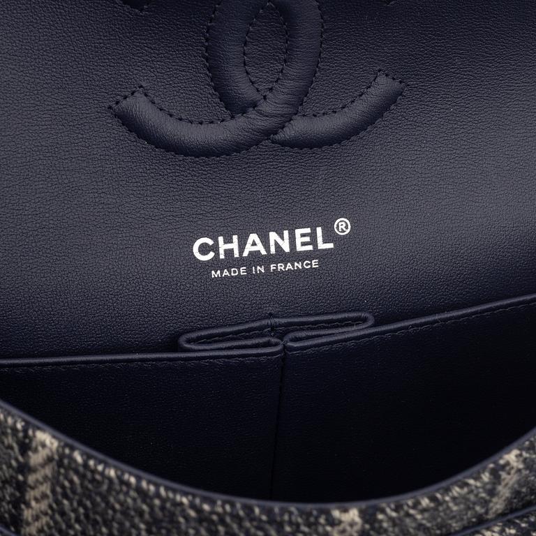 Chanel, A tweed "Medium Double Flap Bag", after 2022.