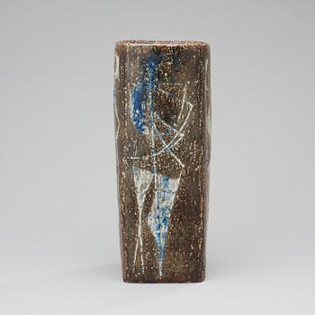 A Carl-Harry Stålhane stoneware vase, Rörstrand 1963.