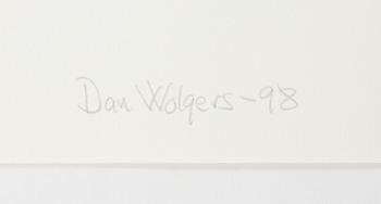 Dan Wolgers, litografi, 1998, signerad 53/290.
