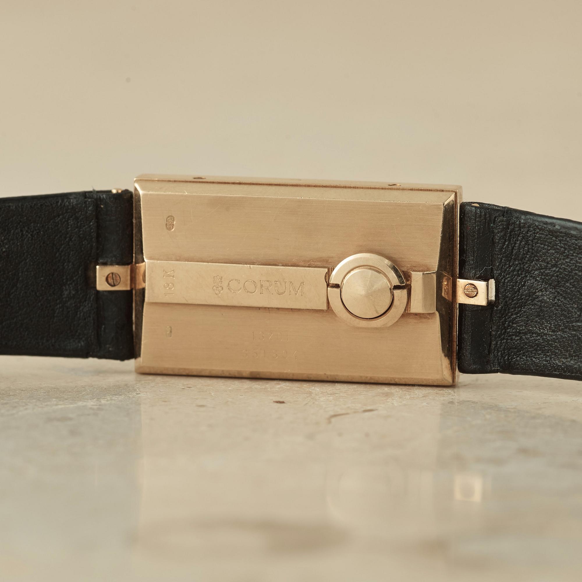 CORUM, Golden Bridge, wristwatch, 20 x 33 (40) mm,