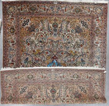 MATTA, semiantik, Täbris, figural, ca 445x345 cm.