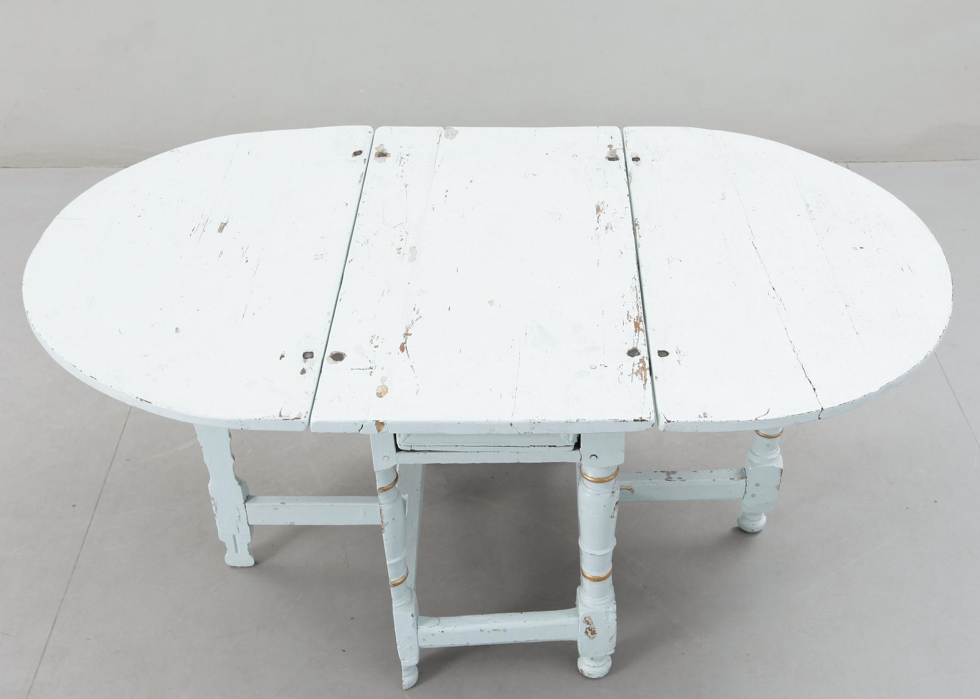 SLAGBORD, barock, sent 1700-tal.