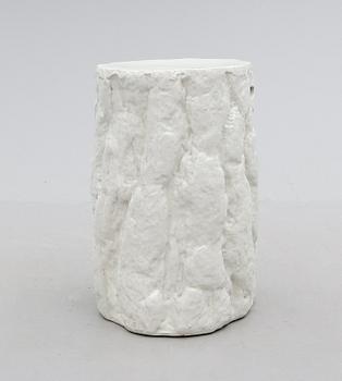 TRÄDGÅRDSPALL, majolika, sekelskiftet 1900.