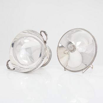 Olier & Caron, an Empire style silver bowl, Paris, France 1910-36.