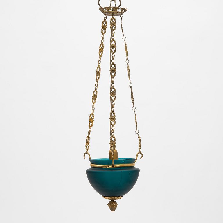 Ceiling lamp, second half of the 19th century.