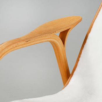 A pair of lounge chairs by Yngve Ekström for Swedese, second half of the 20th century.