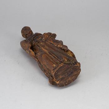 SCULPTURE, wood, 18th Century.
