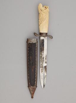 KNIV, Norge, s.k. Tollekniv, 1800-talets slut.